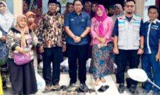 PLN ULP Sumenep dan GM FKPPI 1327 Gelar Baksos, 24 Warga Pamolokan Terima Sembako