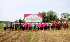 Kapolres Sumenep Bersama Bhayangkari Tanam Jagung, Dukung Ketahanan Pangan 2026