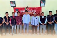 Petugas sensus ekonomi 2026 bersama Kepala Desa LONGOS