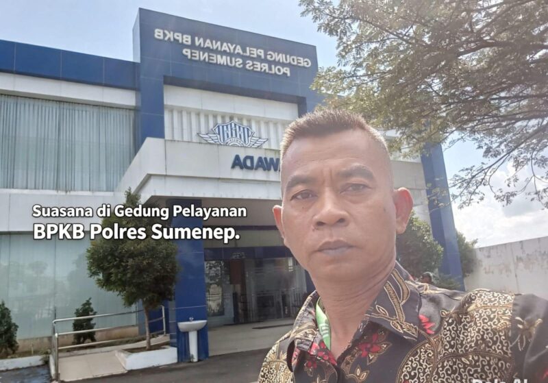Tahapan pengajuan duplikat BPKB di POLRES Sumenep Rampung, menunggu pengumuman 3 bulan. 