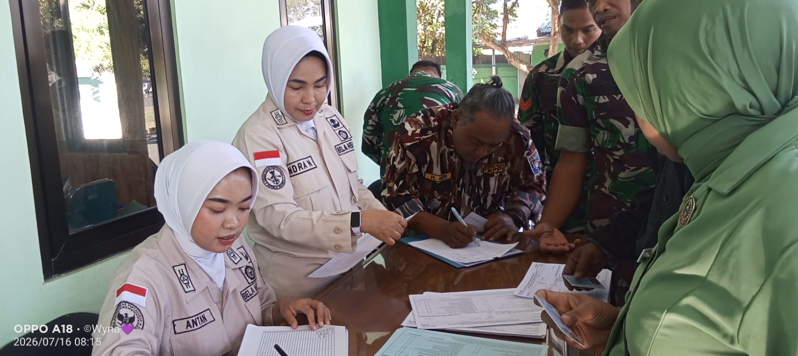 Partisipasi GM FKPPI dalam kegiatan donor darah ini