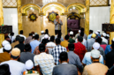 Kapolresta Sumenep Kombes Pol Ariek Indra Sentanu menyampaikan pesan-pesan kamtibmas kepada jemaah usai Salat Jumat dalam kegiatan Safari Jumat di Masjid Jamik Langgundih, Kecamatan Ganding, Kabupaten Sumenep, Jumat (31/7/2026). (Foto: Humas Polresta Sumenep)