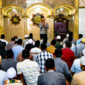 Kapolresta Sumenep Kombes Pol Ariek Indra Sentanu menyampaikan pesan-pesan kamtibmas kepada jemaah usai Salat Jumat dalam kegiatan Safari Jumat di Masjid Jamik Langgundih, Kecamatan Ganding, Kabupaten Sumenep, Jumat (31/7/2026). (Foto: Humas Polresta Sumenep)