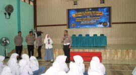Polresta Sumenep melalui Bag SDM bersama Satbinmas dan Satlantas memberikan edukasi tentang kecerdasan buatan (AI)