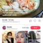 Tampilan layar akun TikTok 