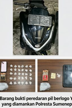 Polresta Sumenep Ungkap Peredaran Okerbaya, 311 Pil Y Diamankan