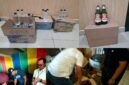 Petugas Satresnarkoba Polresta Sumenep saat mengamankan puluhan botol minuman keras dari dua lokasi di wilayah Kecamatan Kota, Kabupaten Sumenep, Rabu (2/9/2026). Sebanyak 102 botol berjenis Beer Singaraja dan arak Bali berhasil diamankan.