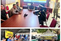 1. Rapat koordinasi di Posko Terpadu Mapolresta Sumenep terkait penanganan hilang kontak KM Virgo Transport 8.