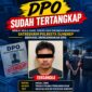 Tersangka RM saat diamankan. Buronan DPO kasus penganiayaan yang menghilang sejak Juli kini akhirnya tertangkap.