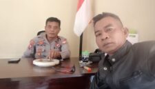Wartawan media JatimEkspos.com Moh Ali Hasan bersilaturahmi bersama Kapolsek Ambunten Edi Sumarno, S.H. di ruang kerjanya, Jumat (25/9/2026). Pertemuan ini mempererat silaturahmi antara insan pers dan pimpinan kepolisian setempat.