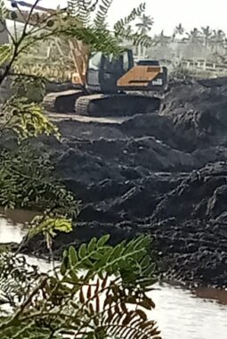 Tambang Pasir di Dalam Tambak di Dusun Cungkingan Desa Badean  Banyuwangi Disorot,Ketua Formasi Polresta Banyuwangi Dimana