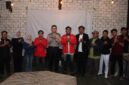 Kapolresta Sumenep beserta jajaran foto bersama dengan perwakilan GMNI Sumenep.