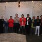 Kapolresta Sumenep beserta jajaran foto bersama dengan perwakilan GMNI Sumenep.