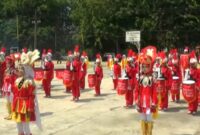 Penampilan peserta  Drumbend Harmoni Parsanga Satu
