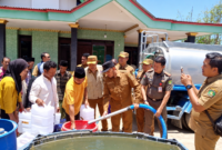 Bupati Sumenep Dr. H. Achmad Fauzi Wongsojudo, S.H., M.H. turun langsung bersama sejumlah instansi 